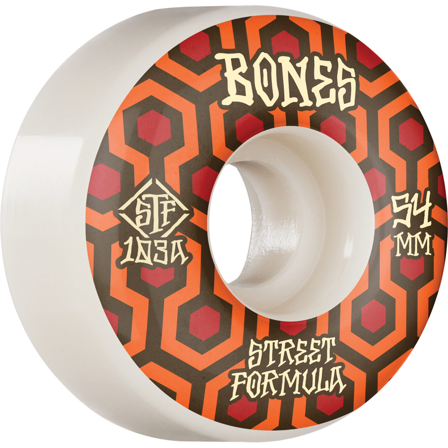 Bones STF Wheels Retros V1 Standards 54mm Skateboard Wheels