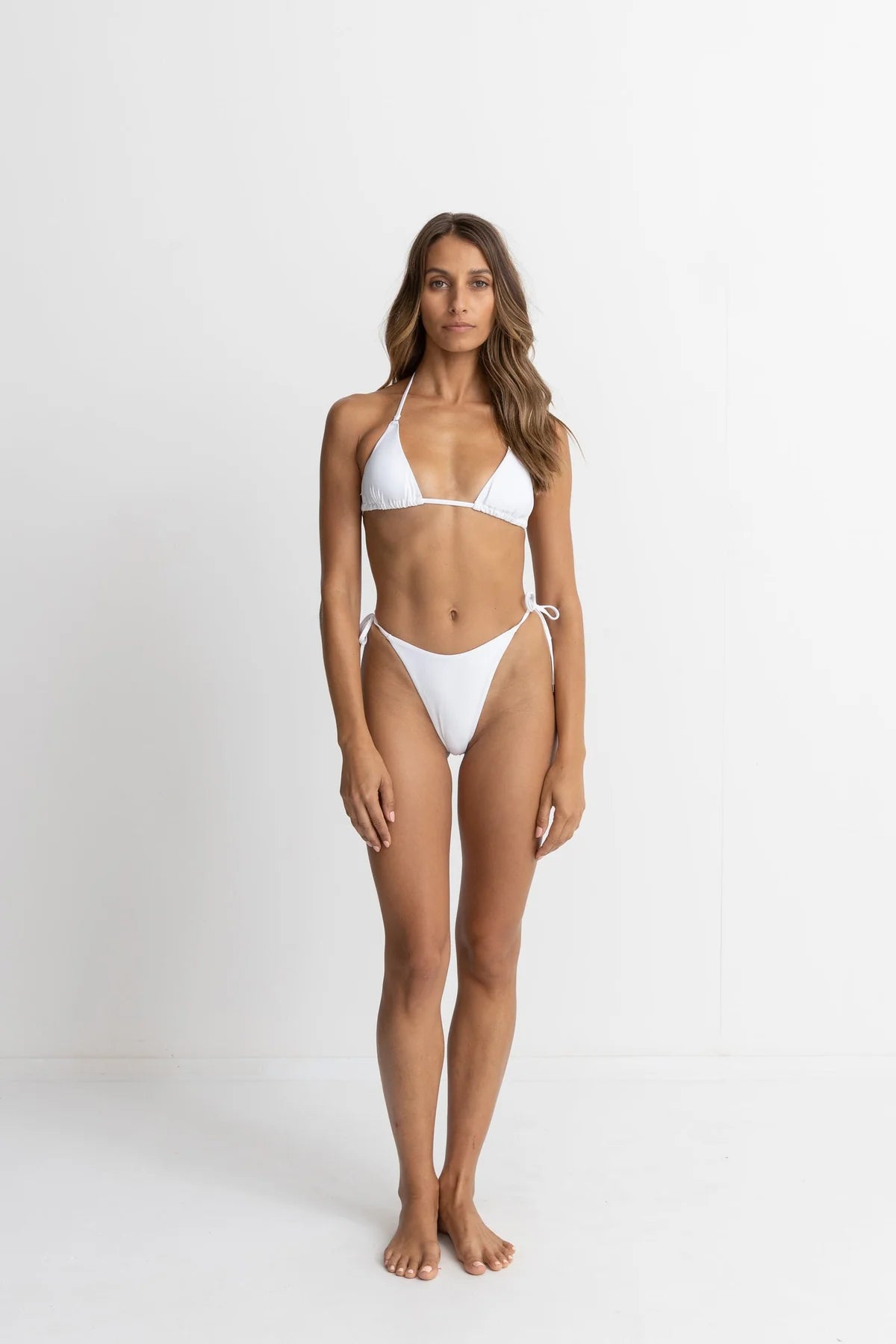 Rhythm Women's Classic Tie Side Hi Cut Pant Bikini Bottom