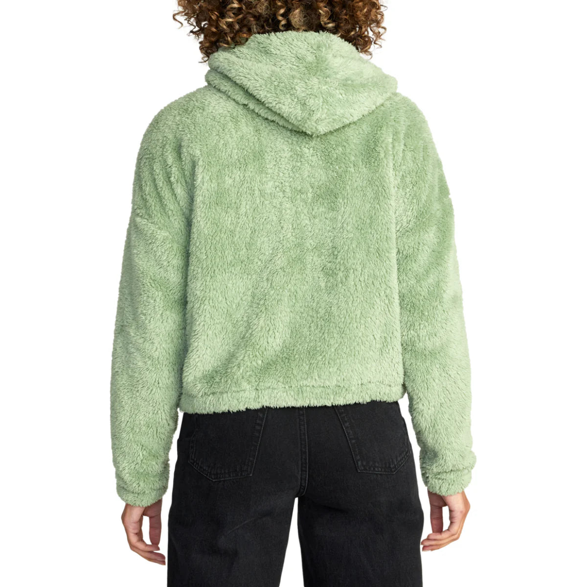 RVCA Women's Fuzzy Zip Fleece