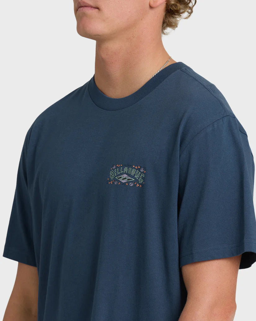 Billabong Men's Heritage Arch Premium Short Sleeve T-Shirt
