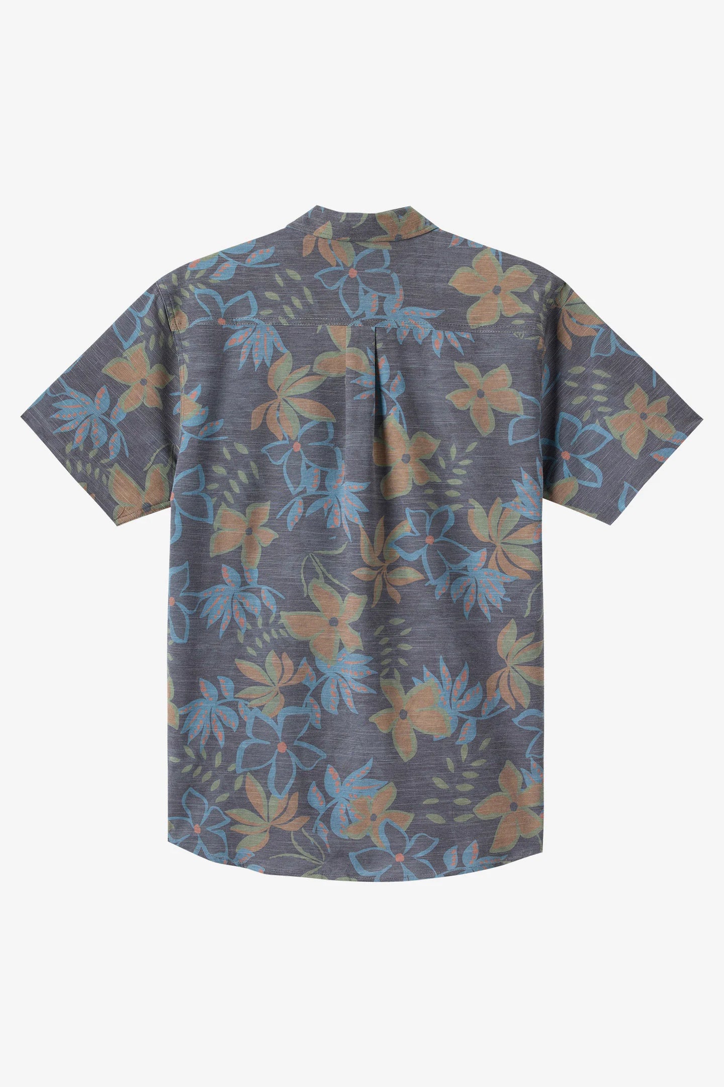 O'Neill Mens Traveler UPF Traverse Slub Short Sleeve Standard Fit Shirt