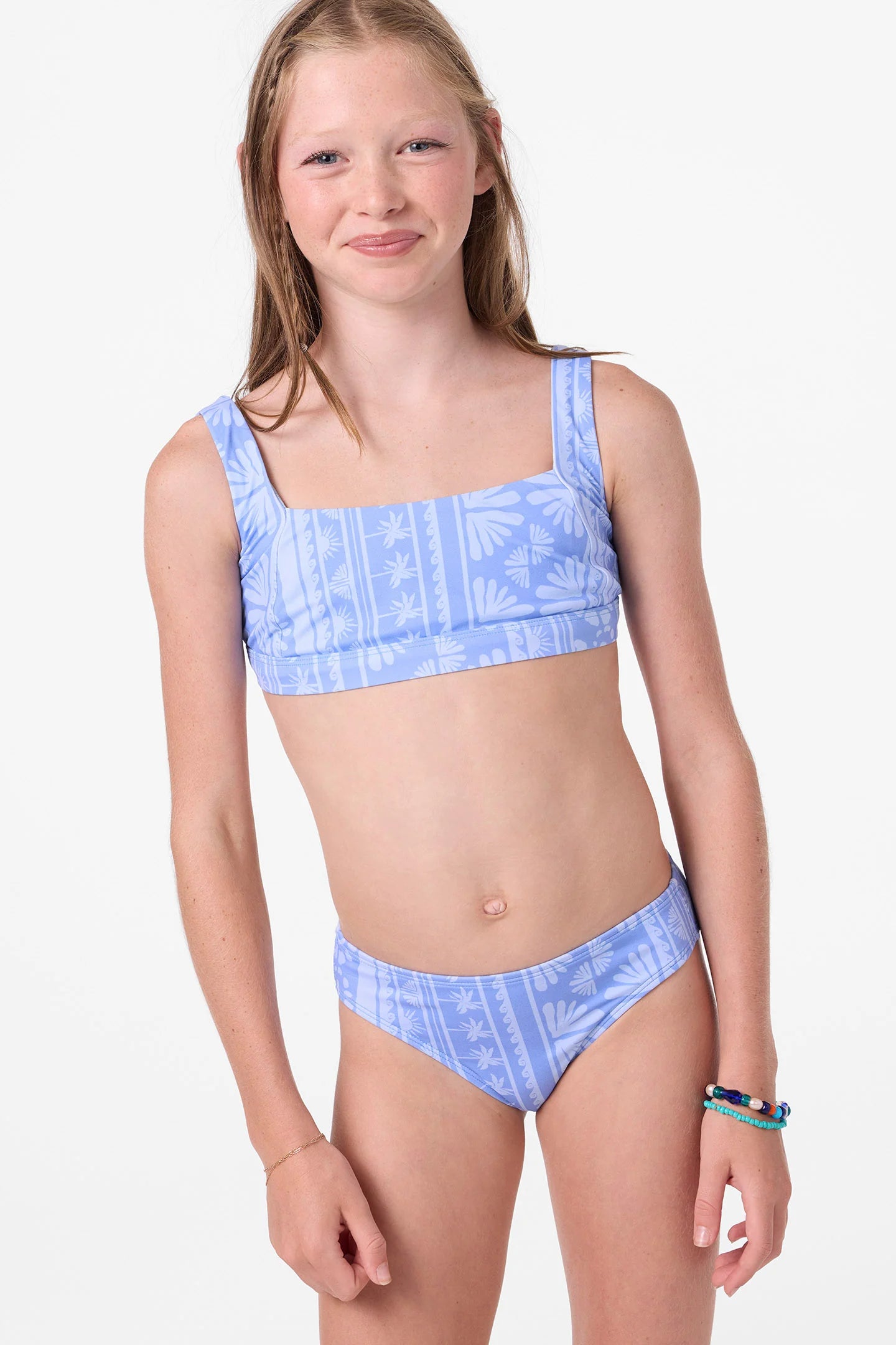 O'Neill Girls Surf Abstract Square Neck Tank 2 Piece Set