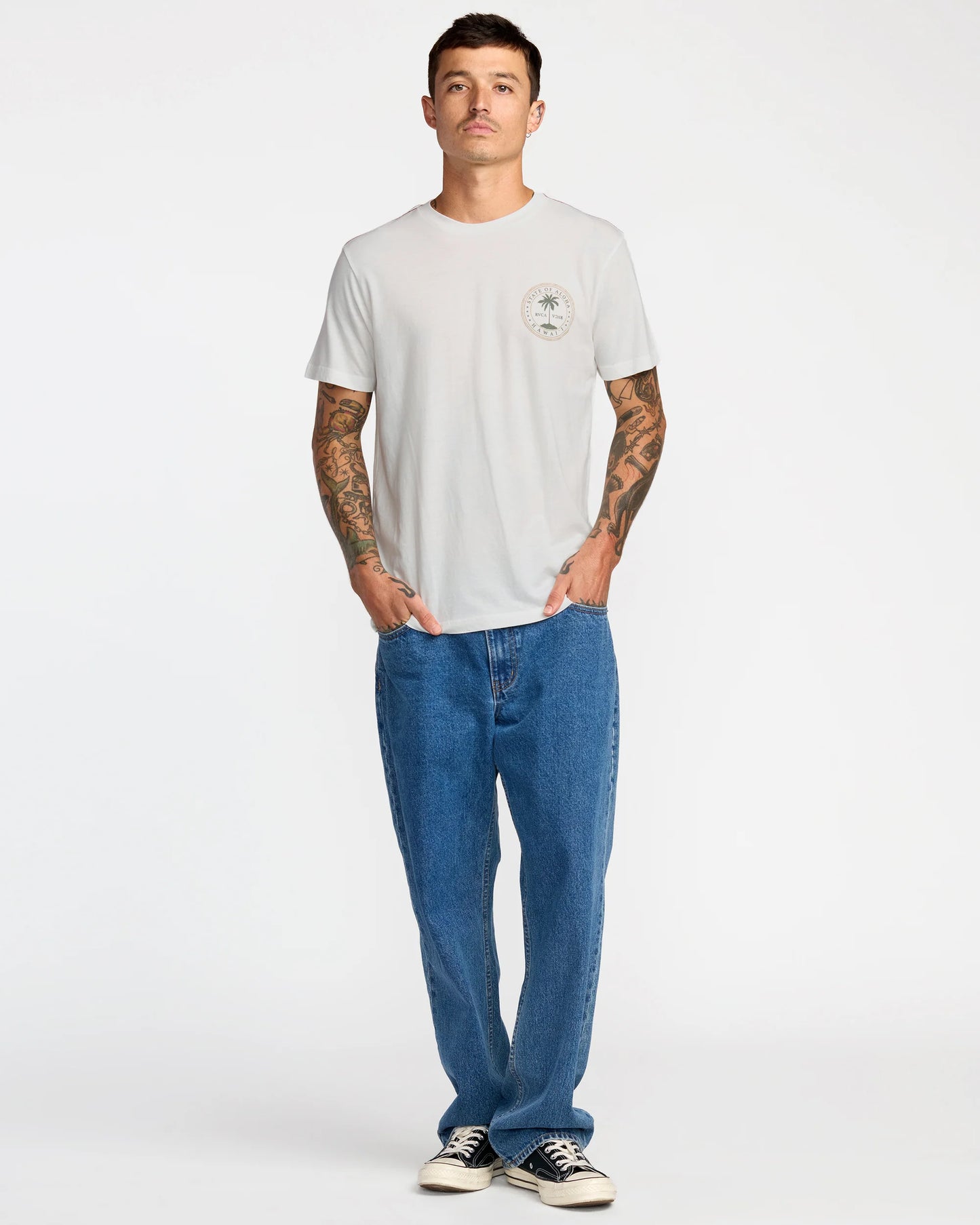 RVCA Men's Aloha Seal Short Sleeve T-Shirt