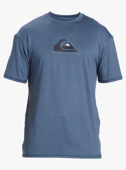 Quiksilver Mens Solid Streak Short Sleeve Rashgaurd