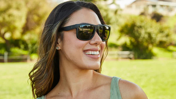 Knockaround Torrey Pines Matte Black on Black Sunglasses