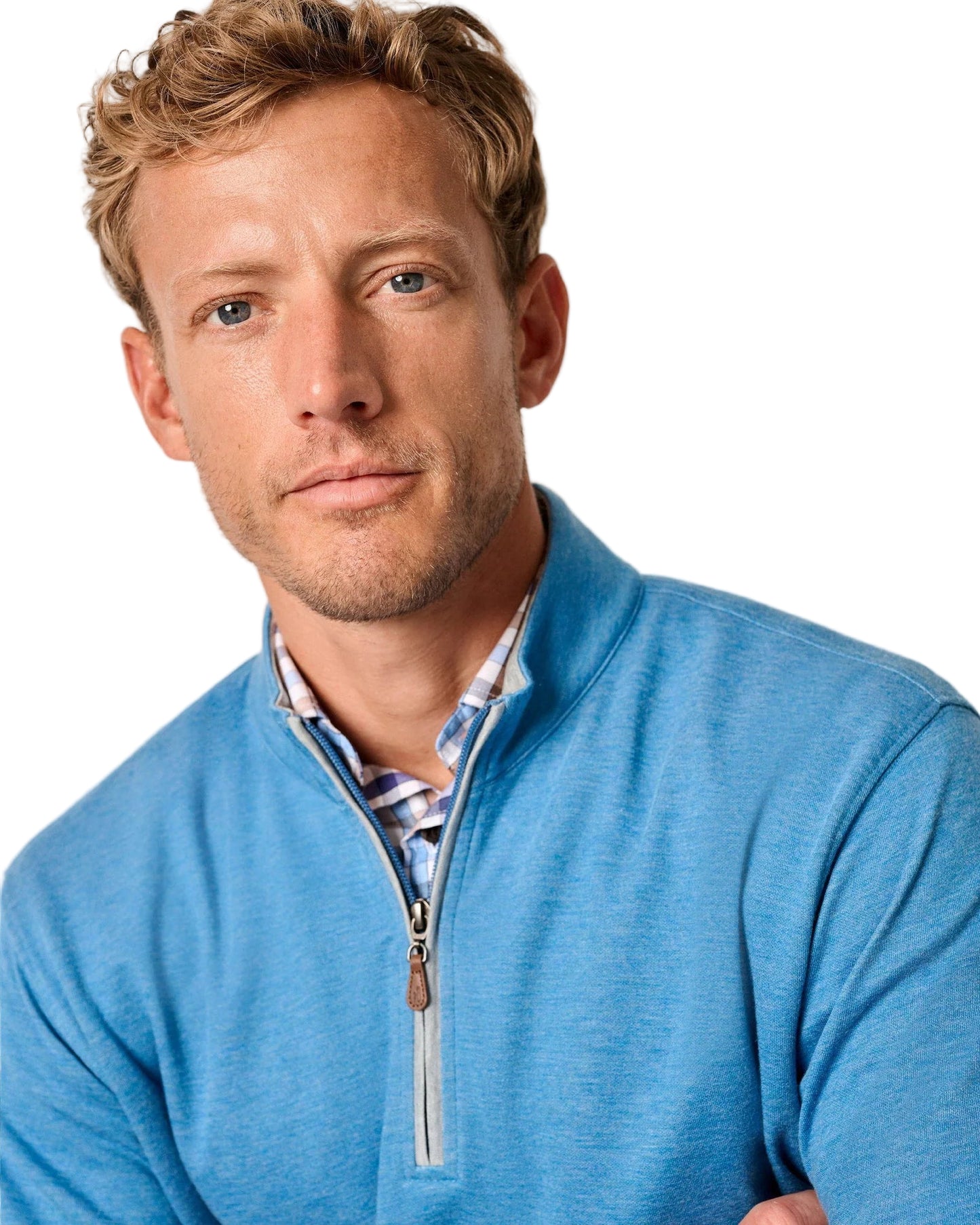 johnnie-O Mens Sully 1/4 Zip Pullover