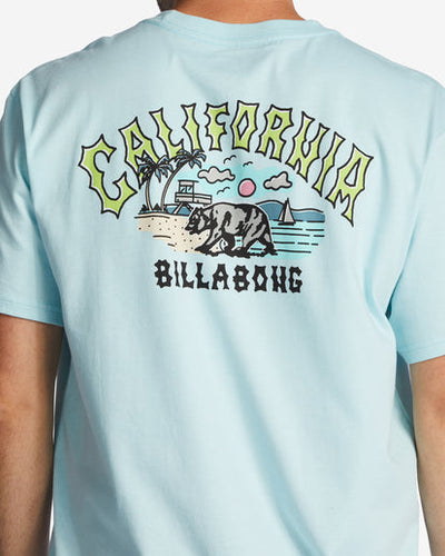 Billabong Men's Arch California Short Sleeve T-Shirt