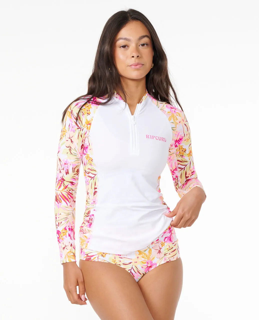 Rip Curl Women's Copacabana Short Sleeve UPF Rash Guard *CLEARANCE