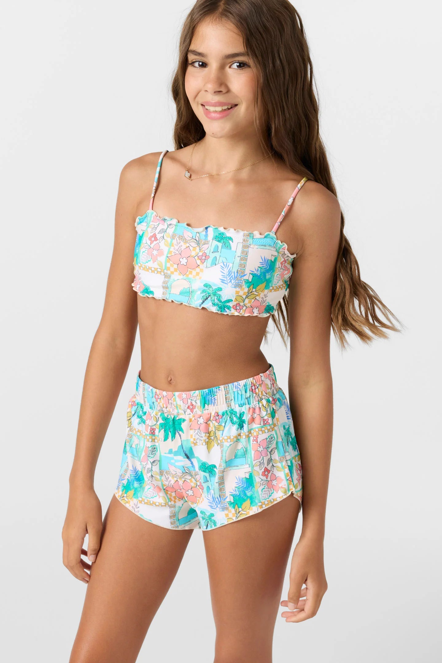 O'Neill Girls Printed 2 Boardshorts