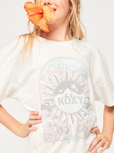 Load image into Gallery viewer, Roxy Girls Cosmic Window Oversized Boyfreind T-Shirt