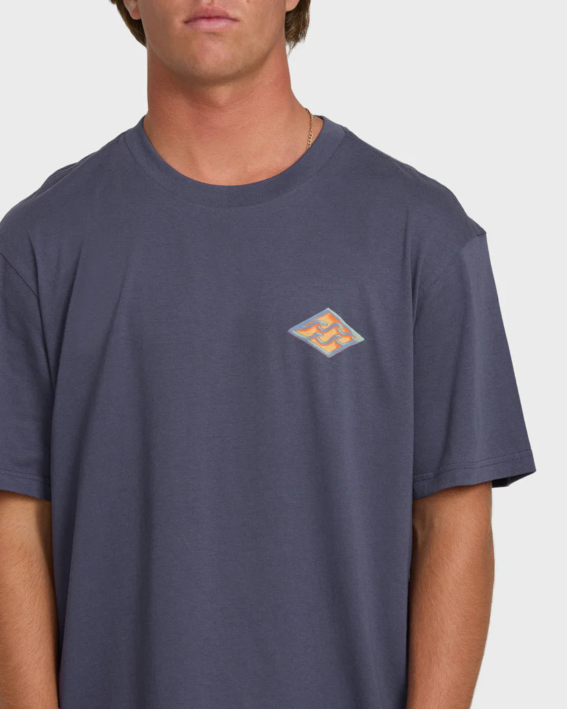 Billabong Men's Dim Arch Premium Knit Short Sleeve T-Shirt