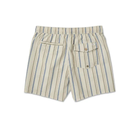 RVCA Men's Exotica Seersucker Elastic 17"