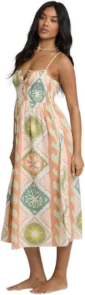 Billabong Womens Fever Dream Midi Dress