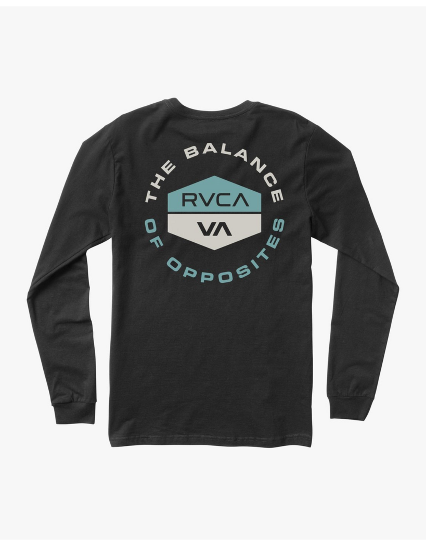 T-shirt à manches longues Focused pour homme - Noir : PETIT