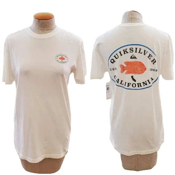 T-shirt à manches courtes Quiksilver pour homme Garibaldi