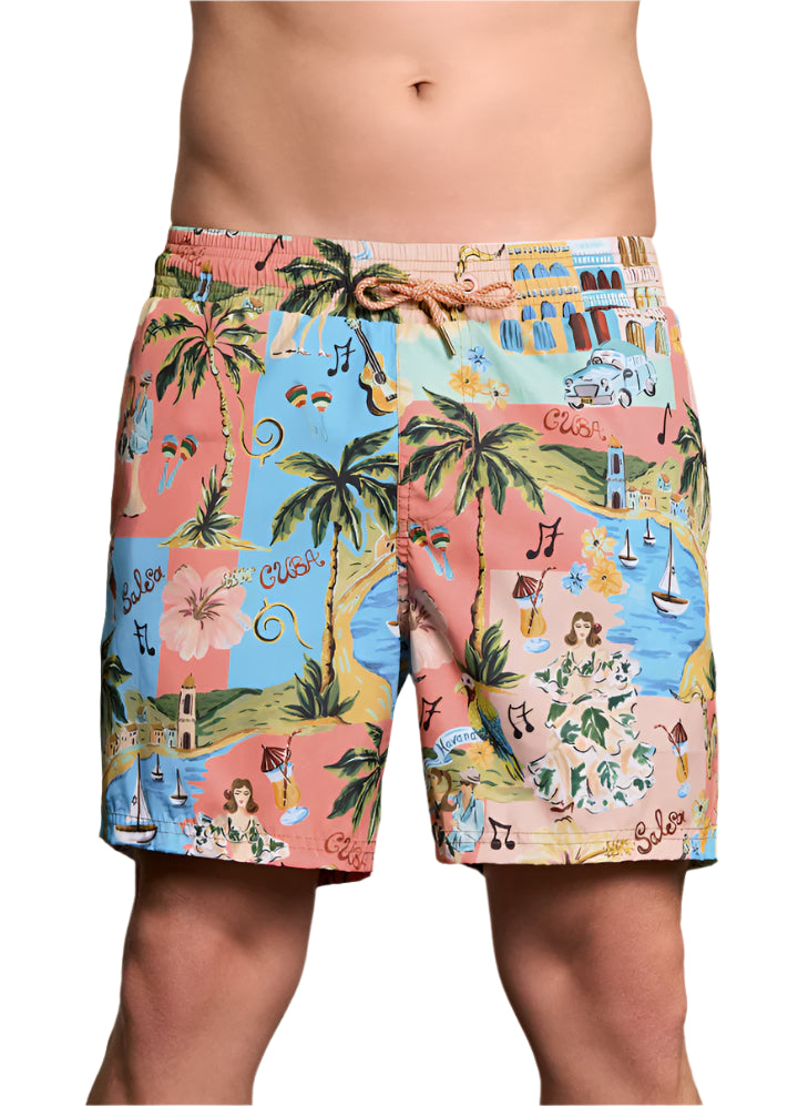 Maaji Mens Sailor Swim Trunks – Indi Surf - Main Image