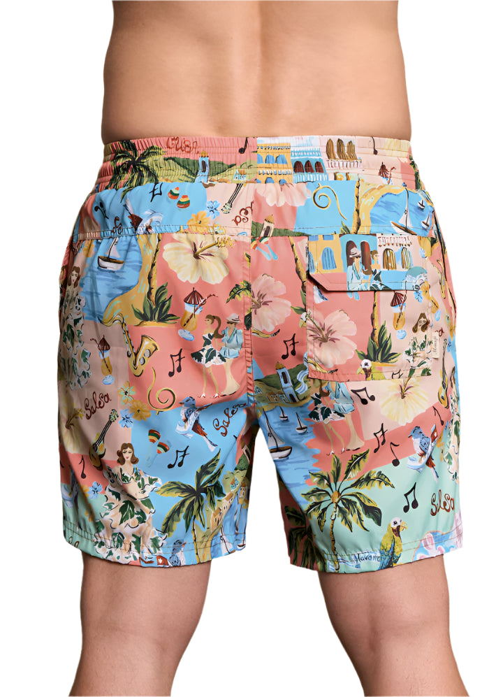 Maaji Mens Sailor Swim Trunks