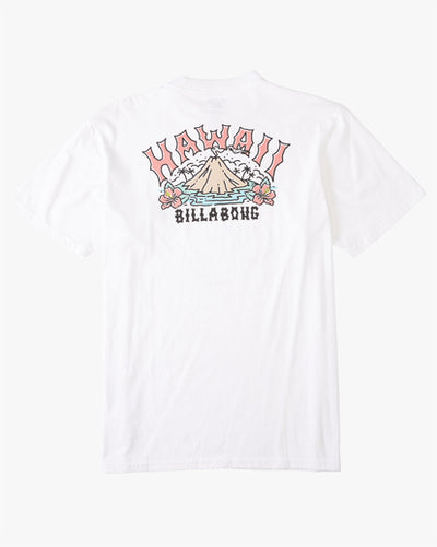 Billabong Men's Arch Hawaii Short Sleeve T-Shirt