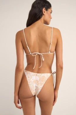 Rhythm Womens Jean Paisley Slide Bikini Tri Top