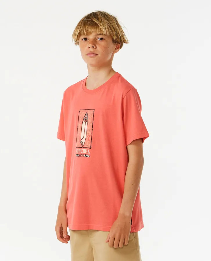 Rip Curl Jungen Lost Islands Kurzarm-T-Shirt