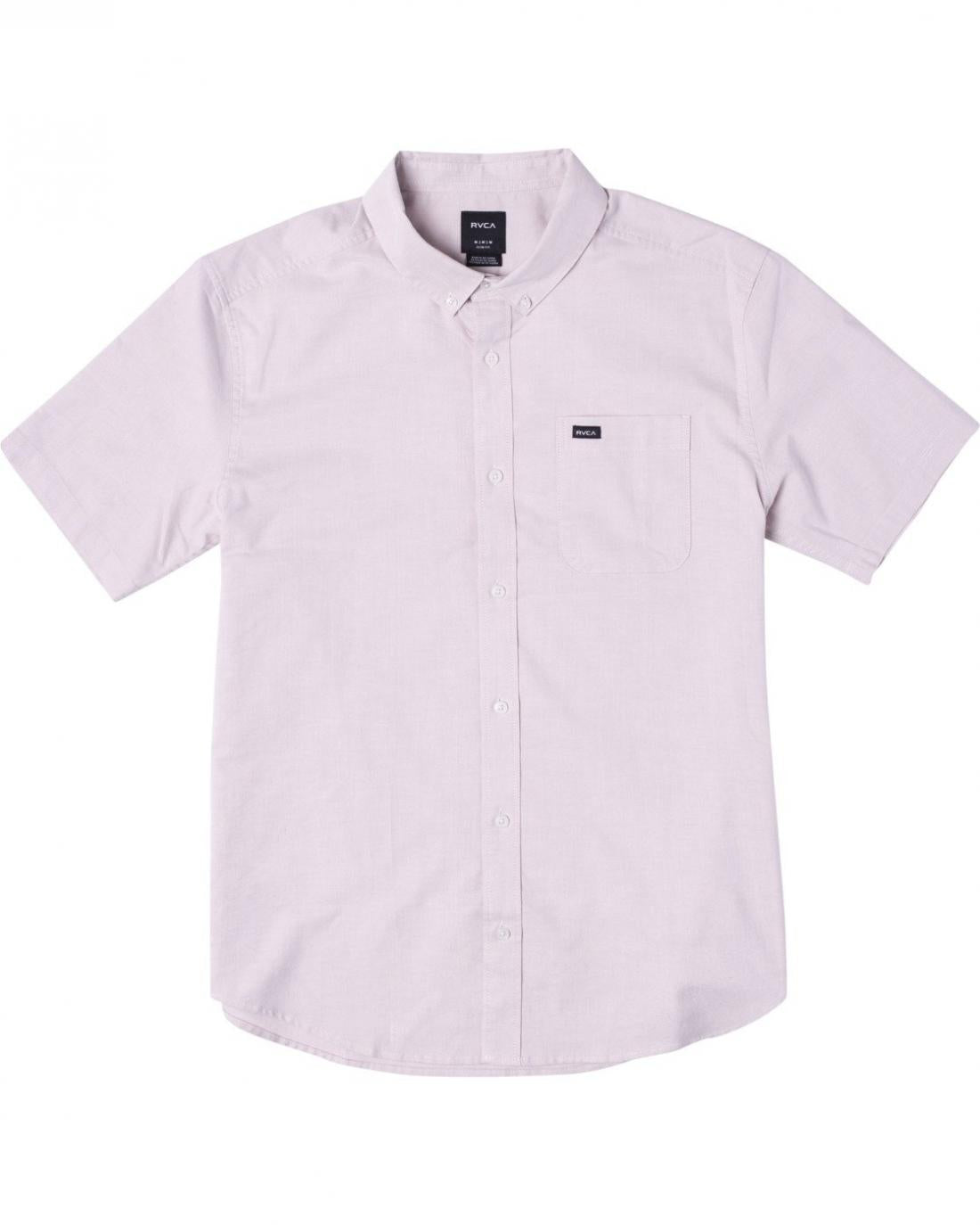 RVCA Mens That'll Do Stretch Short Sleeve Shirt