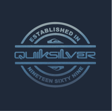 Quiksilver Boys Mirrored Long Sleeve T-Shirt Hoodie