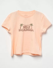 Load image into Gallery viewer, Roxy Girls Mele Tiki Short Sleeve T-Shirt