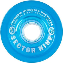Load image into Gallery viewer, Sector 9 Nine Ball 74mm 78a Longboard Wheels