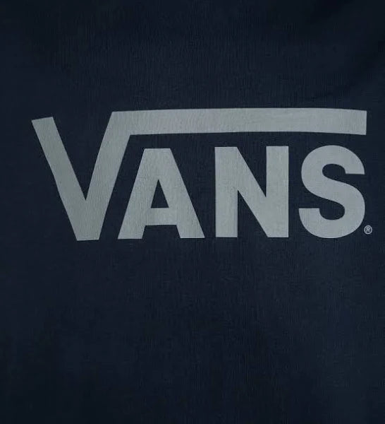 Vans Classic T-shirt à manches longues pour garçon - Bleu marine/gris : PETIT GARÇON