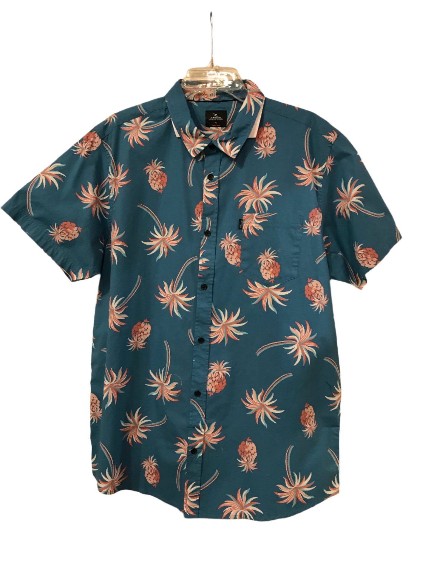Rip Curl Oasis Party Short Sleeve Button Up Shirt