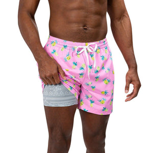 Chubbies Mens The Quick Dips 5.5" Lined Swim Trunks