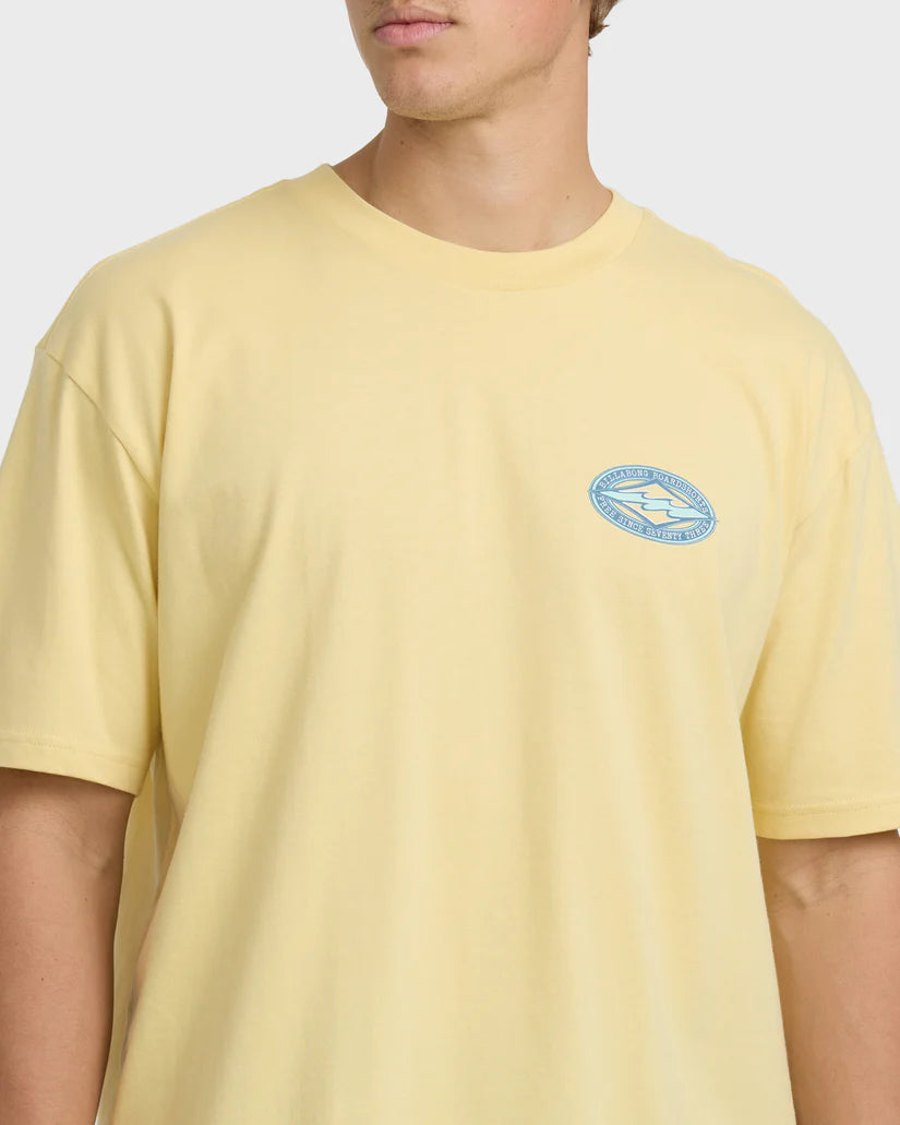 Billabong Mens Rotor Diamond Regular Short Sleeve T-Shirt