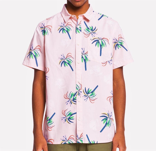 Quiksilver Men's Royal Palms Hawaiian Shirt