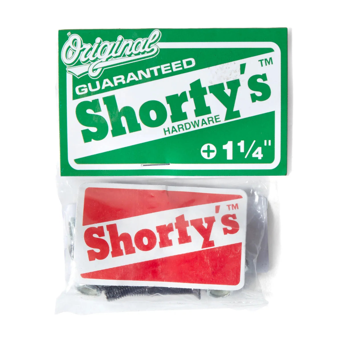 Shorty's 1.25" Phillips Head Skateboard Hardware