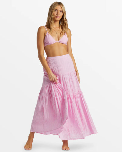 Billabong Womens Sol Tierred Maxi Skirt
