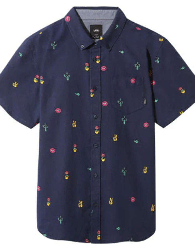 Chemise tissée à manches courtes Vans pour homme Houser Strange Vacation