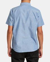 Load image into Gallery viewer, RVCA Mens That&#39;ll Do Dobby Short Sleeve Shirt