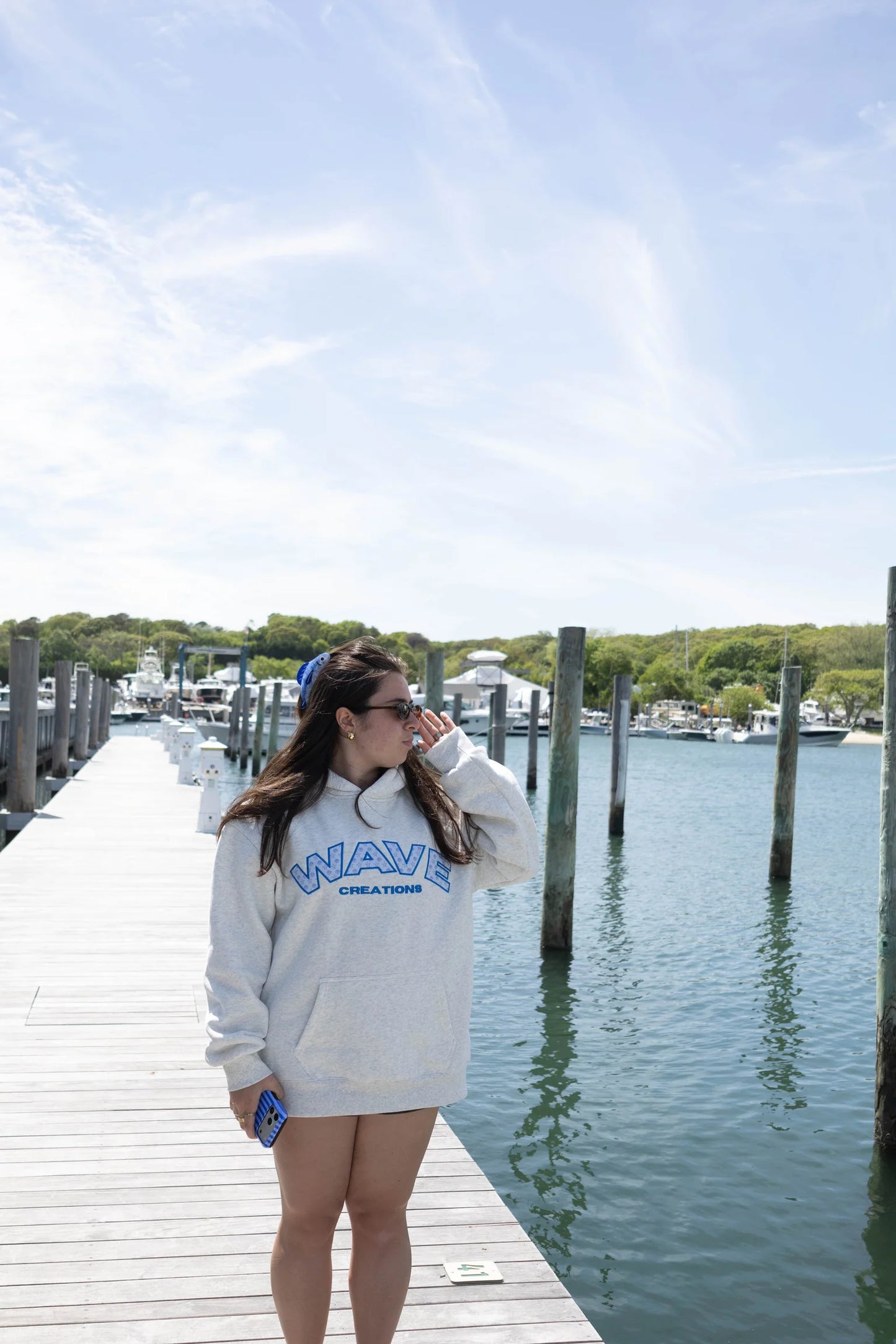 Wave Creations Women's Tiana Islander Pull Over Hoodie
