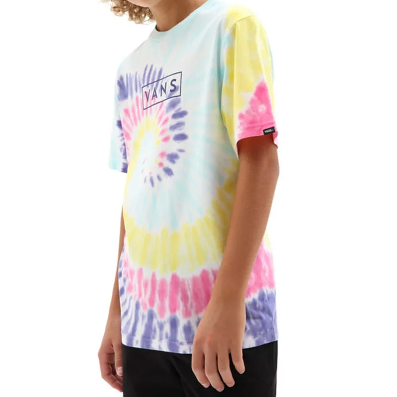 Vans Boys Tie Dye Easy Box Short Sleeve T-Shirt