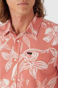 O'Neill Men's Traveler UPF Traverse Short Sleeve Button Up Shirt