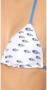 Splendid Women's Reversible Soft Cup Triangle Bikini Top
