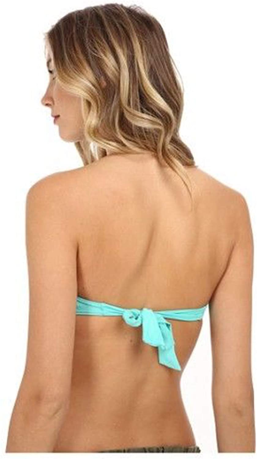 O'Neill Women's Fashion Solids Bandeau Bikini Top - Indi Surf