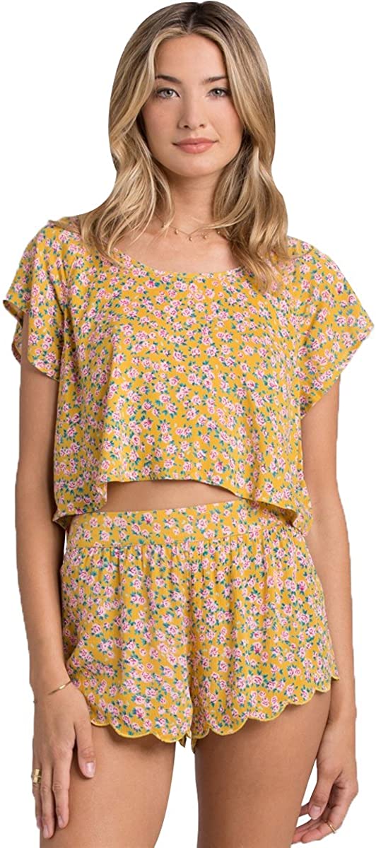 Billabong Juniors – Boho-Bluse mit „Moonrise Fire“-Print
