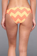 Load image into Gallery viewer, O&#39;Neill Women&#39;s Ziggy Stripe Smocked Tab Side Bikini Bottom