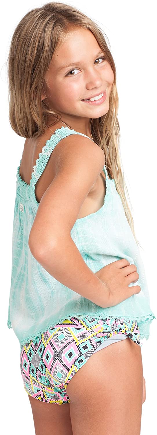Billabong Girls Endless Skies Tank Shirt, (MOM) MO-Mint - Indi Surf