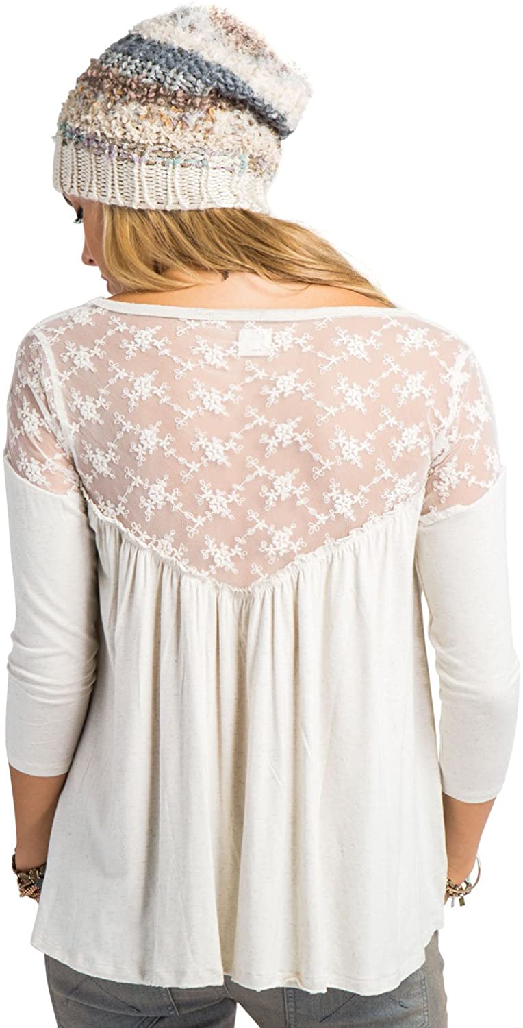 O'Neill Damen Curran Bluse mit 3/4-Ärmeln