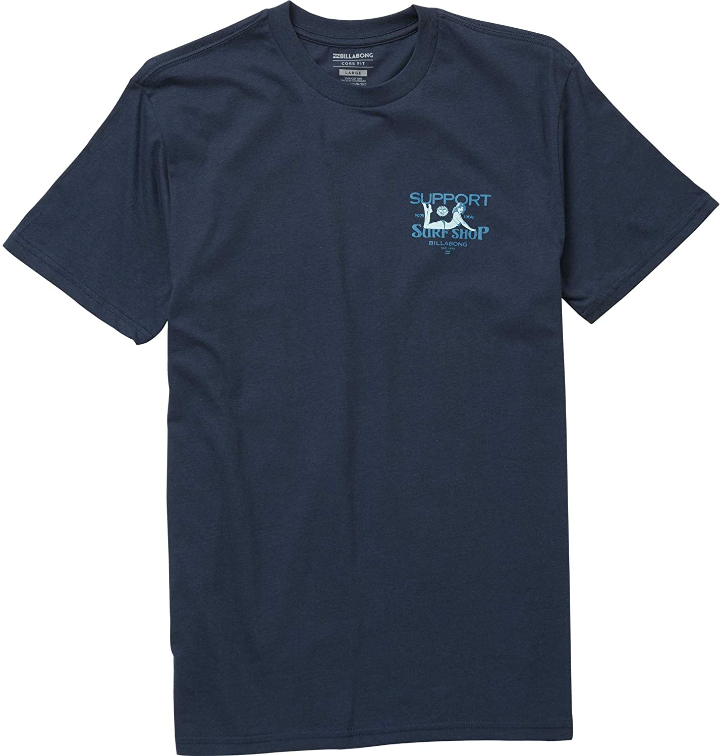 Billabong Men's Support Short Sleeve T-Shirt - Indi Surf