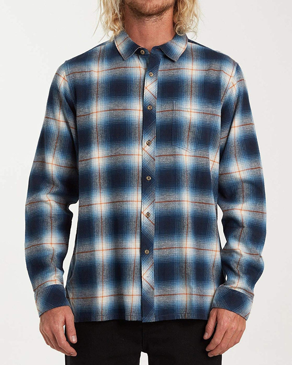 Billabong Men's Coastline Long Sleeve Flannel Shirt