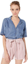 Load image into Gallery viewer, RVCA Women&#39;s Inner Thoughts Chambray Shirt