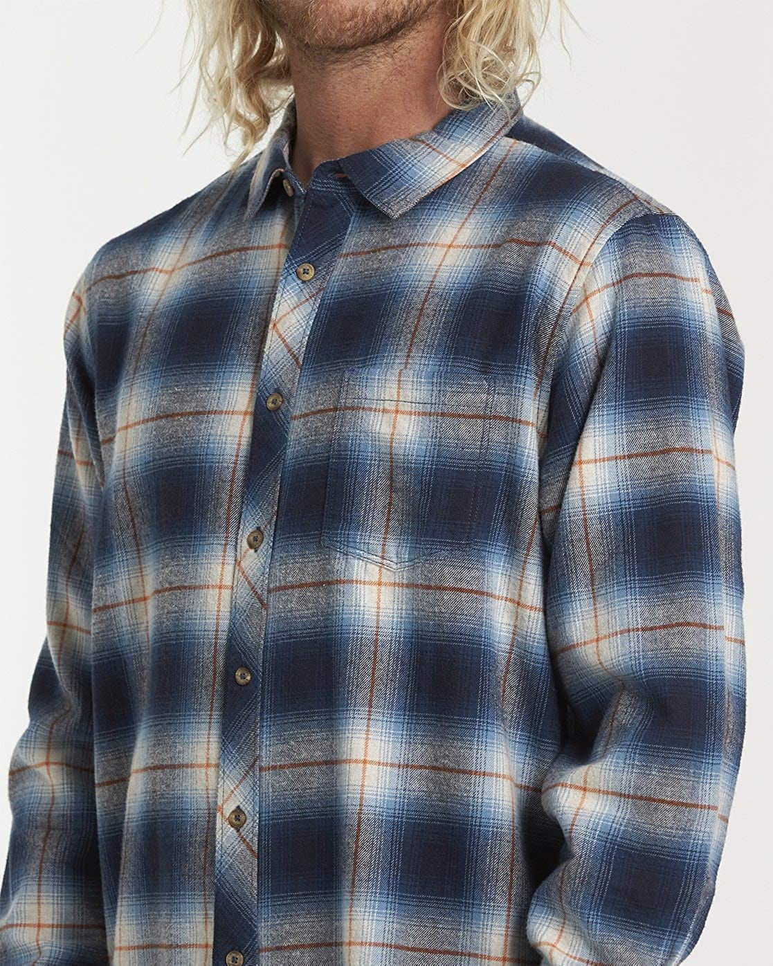 Billabong Men's Coastline Long Sleeve Flannel Shirt - Indi Surf